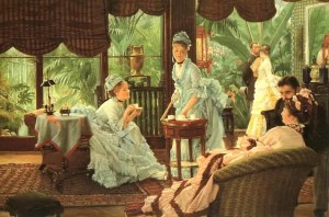 James Tissot: In the Conservatory